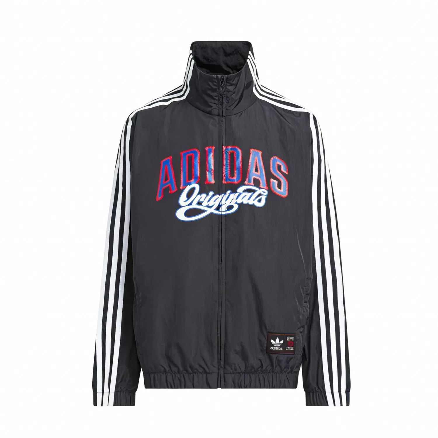Детская куртка с воротником-стойкой Adidas Originals, Black