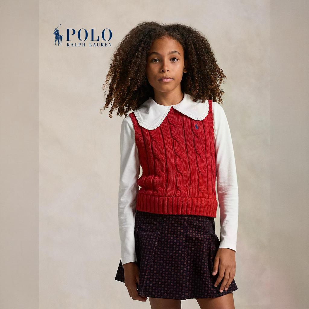 Детский свитер Polo Ralph Lauren, красный — фото 2