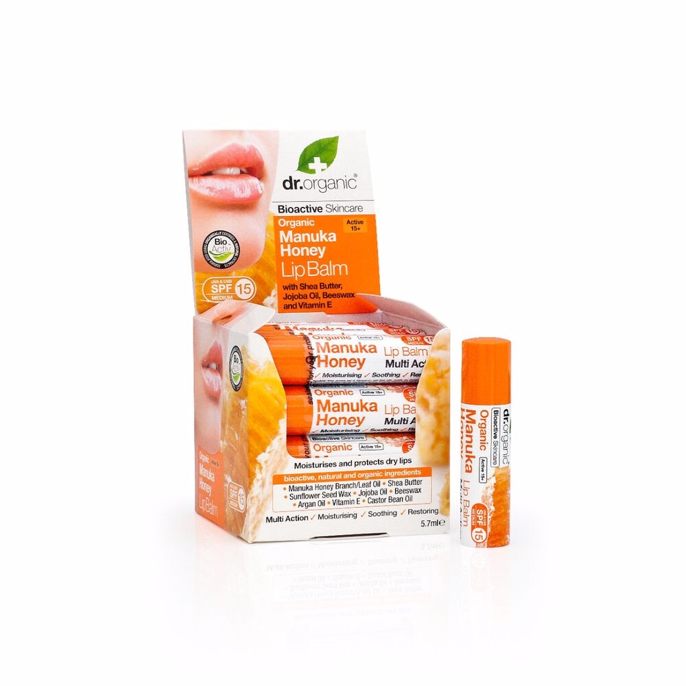 

Губная помада Oil bálsamo labial hidratante manuka Dr. organic, 5,7 мл