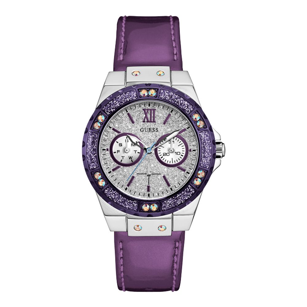 

Часы из фиолетового полиэтилена GUESS