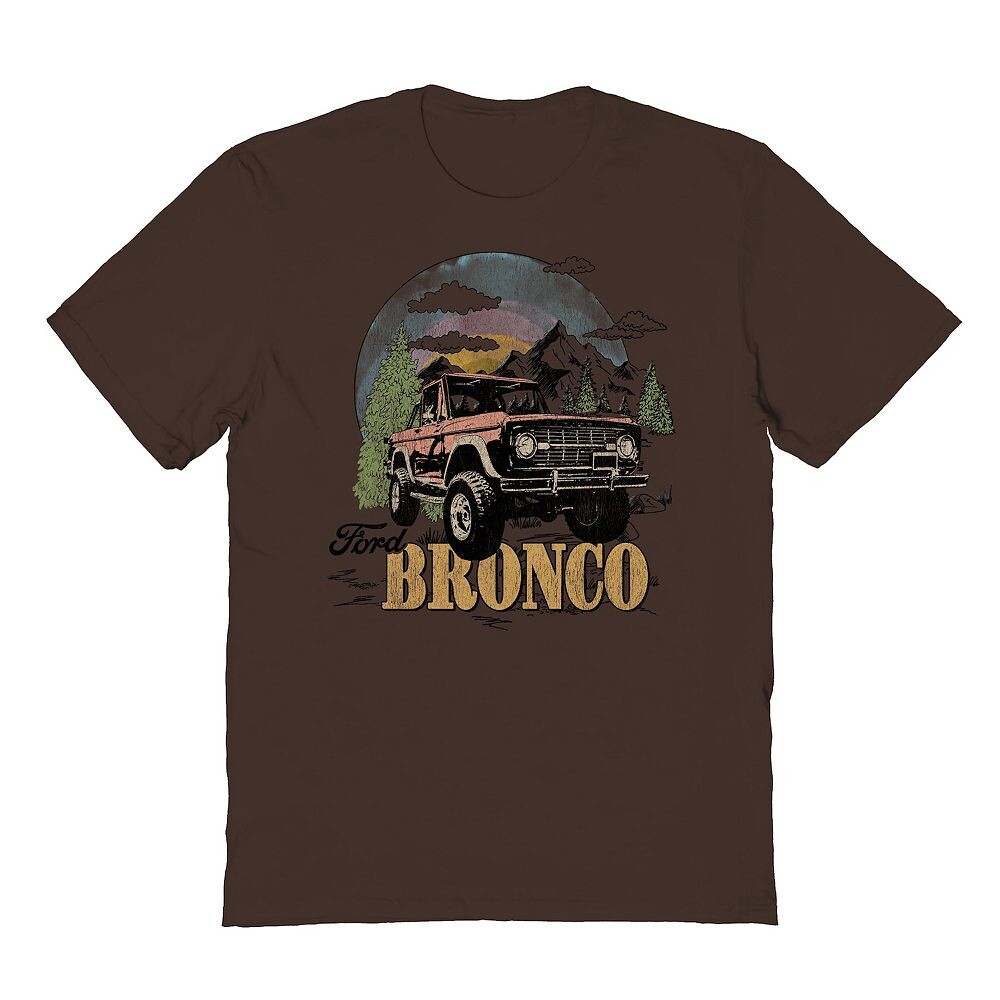 

Мужская футболка с рисунком Bronco Dawn Licensed Character, цвет Dark Chocolate