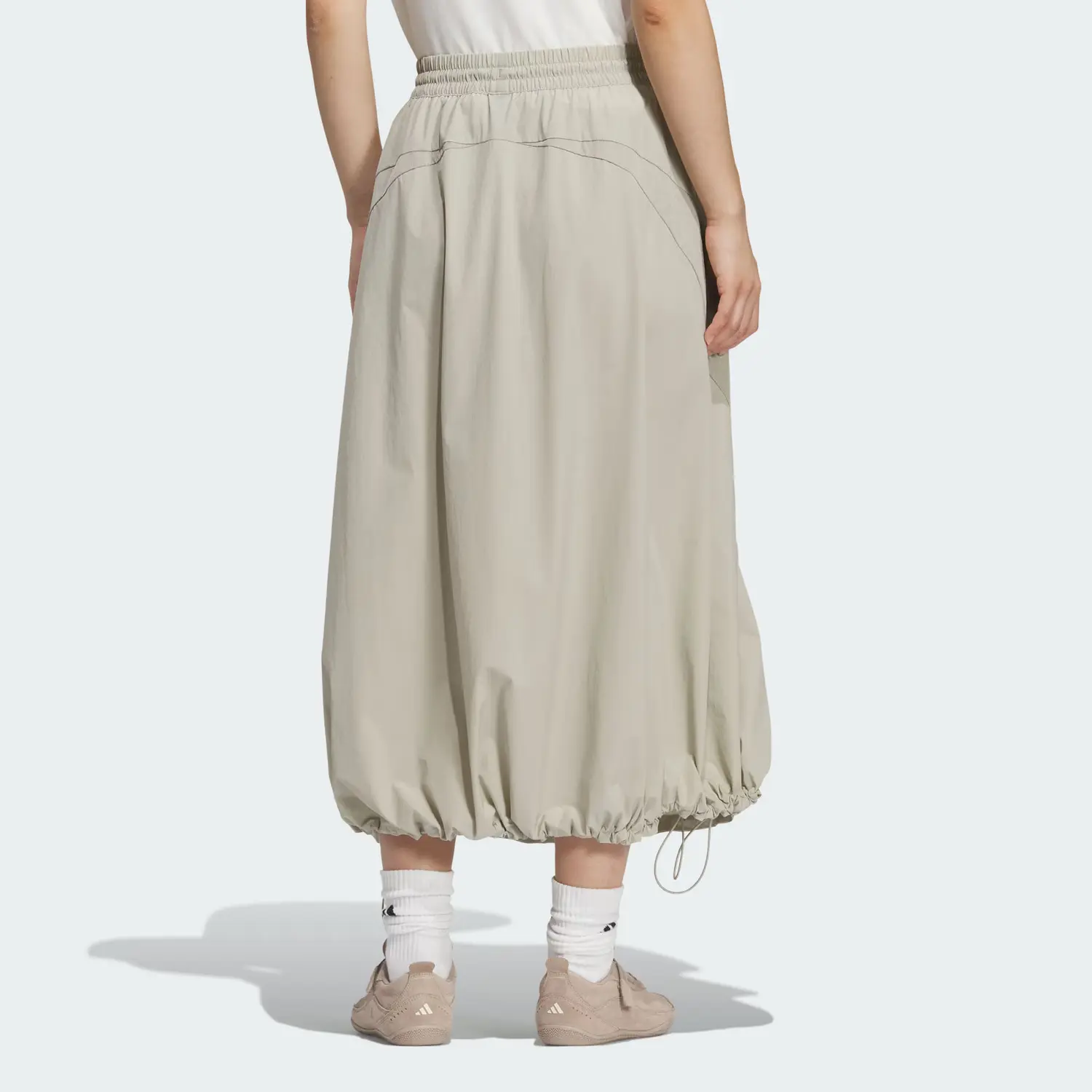 Фос фьюче стайл юбка повседневная длинная юбка женская Adidas, Sesame Earth — фото 3