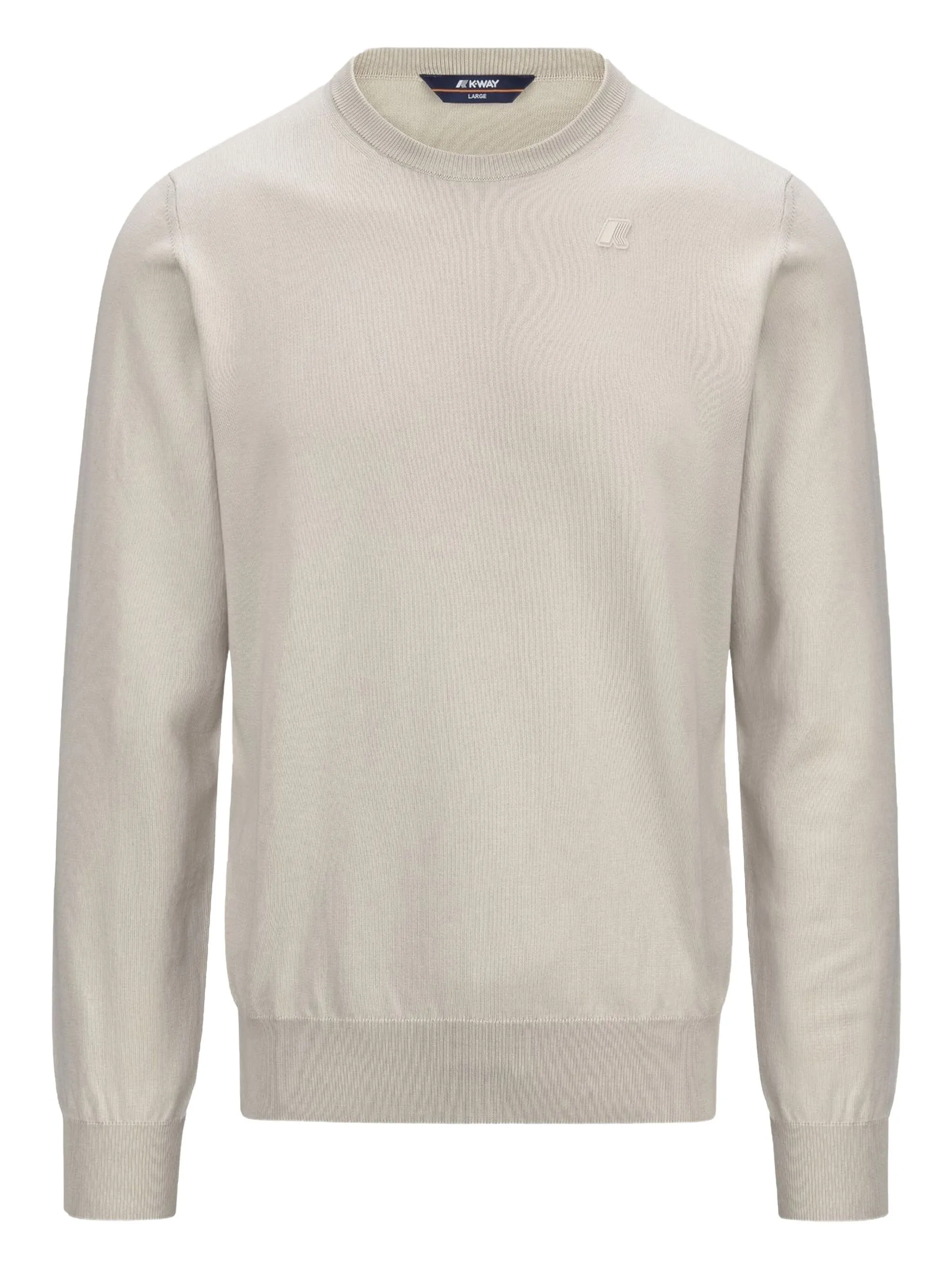 

Свитер Sebastien в рубчик K-Way, бежевый