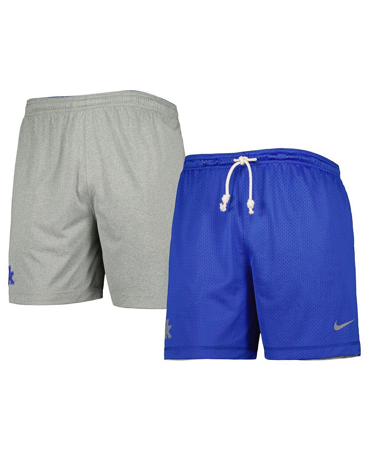 

Мужские спортивные шорты королевского серого цвета Kentucky Wildcats Nike