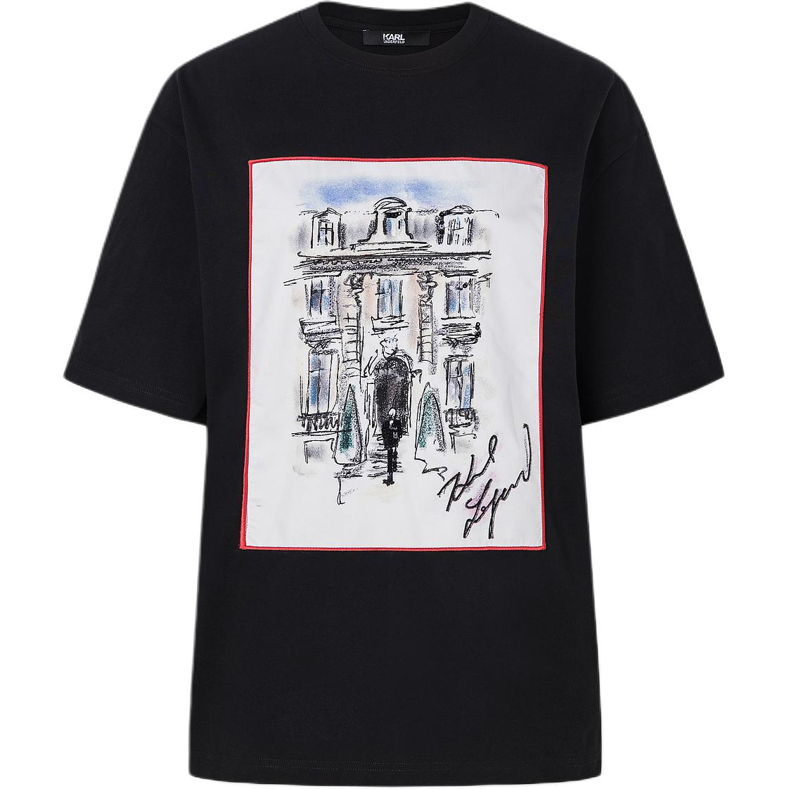 

Футболка KARL LAGERFELD SS24 женская черная KARL LAGERFELD / Karl Lagerfeld Jeans