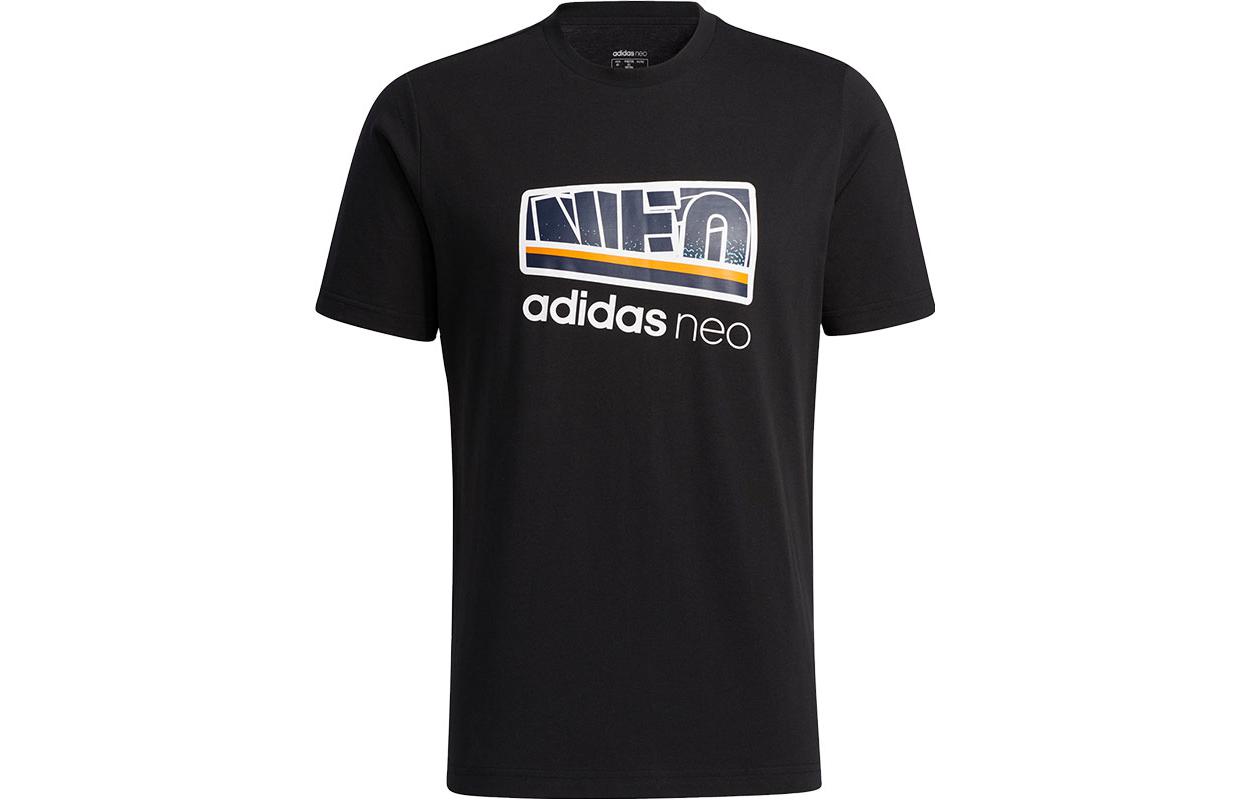 

Футболка мужская черная Adidas Neo