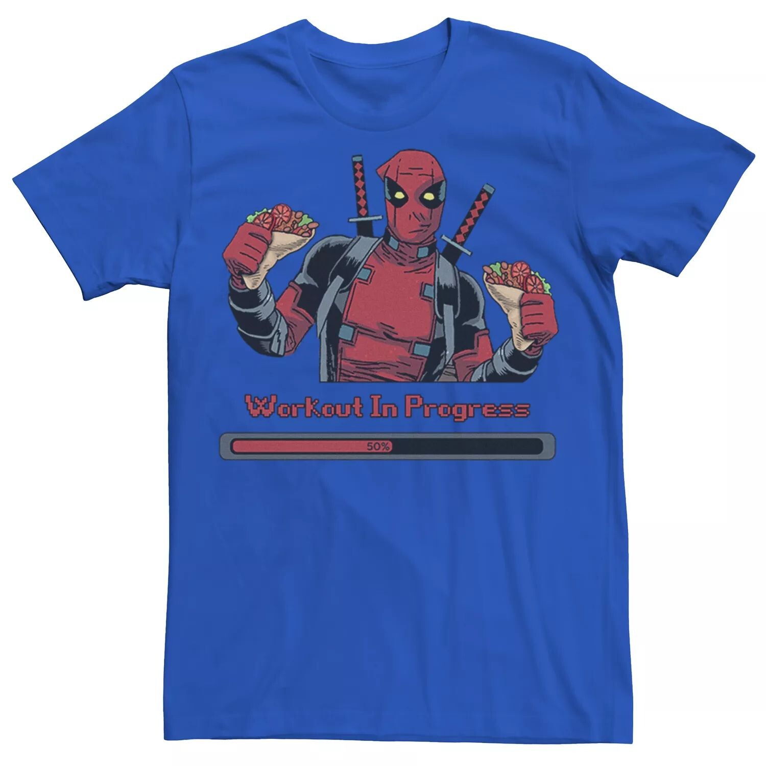 

Мужская футболка DeadPool Progress Licensed Character