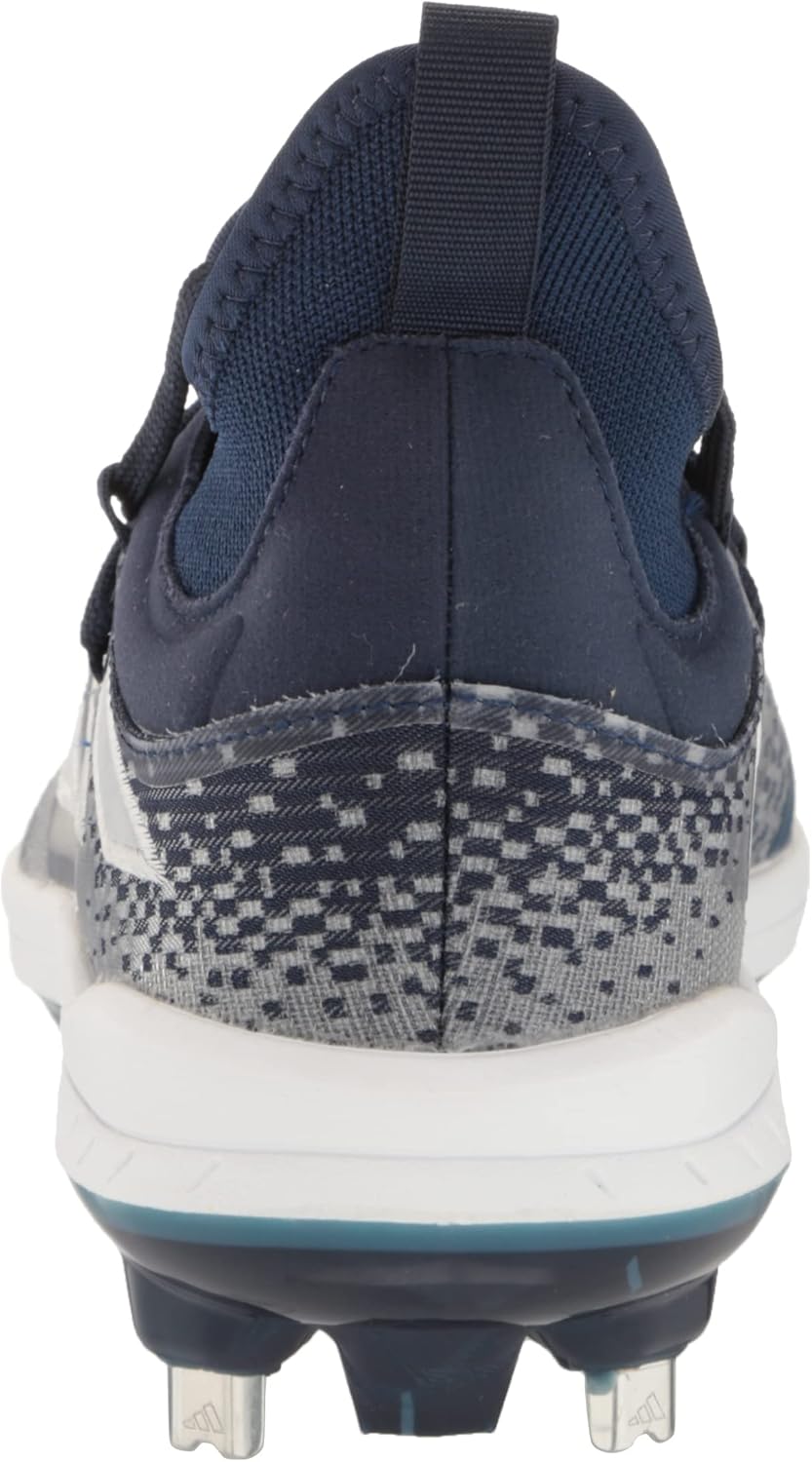 Мужские кроссовки Adidas Adizero Afterburner 9 Nwv, белый/синий/стальной/темно-синий — фото 3