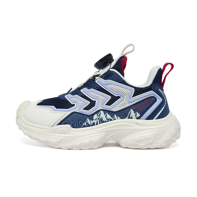 

ABC KIDS Скользостойкие амортизирующие и дышащие низкие детские повседневные кроссовки dark blue