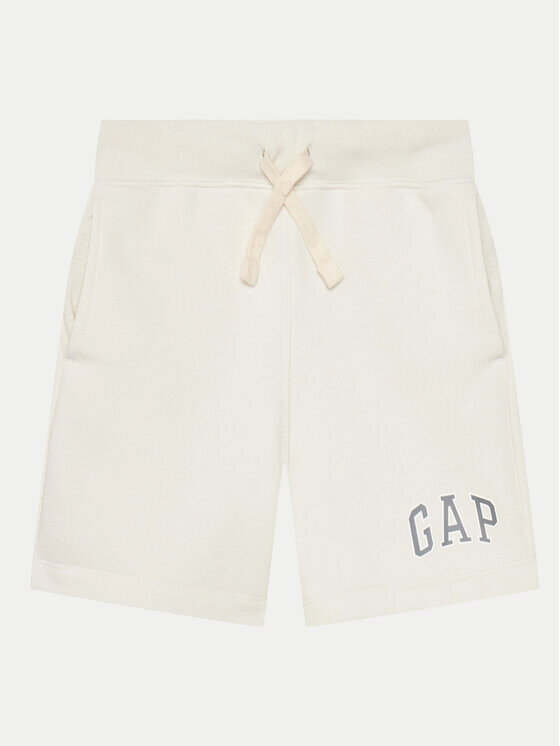 

Спортивные шорты стандартного кроя Gap, экрю