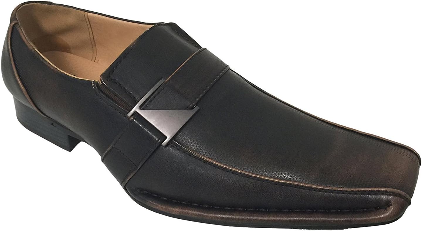 

Мужские классические туфли Santoni, повседневные лоферы на застежке с пряжкой, итальянский стиль O Fellini, коричневый