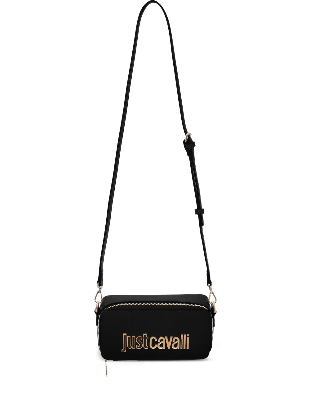 

Сумка через плечо с логотипом Just Cavalli, черный