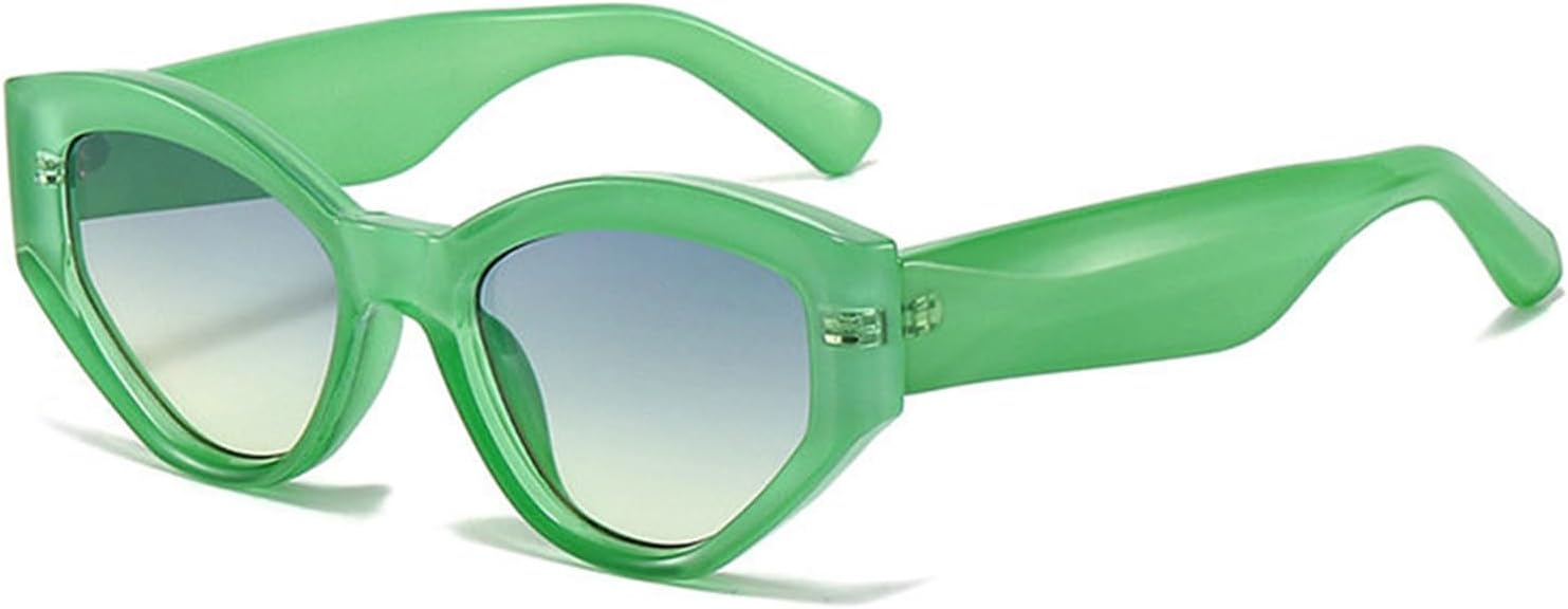 

Хелена Модные ретро-солнцезащитные очки «кошачий глаз» для женщин, роскошная массивная оправа, многоугольные квадратные очки для мужчин, модные очки с защитой от УФ-излучения UV400 helena, C6