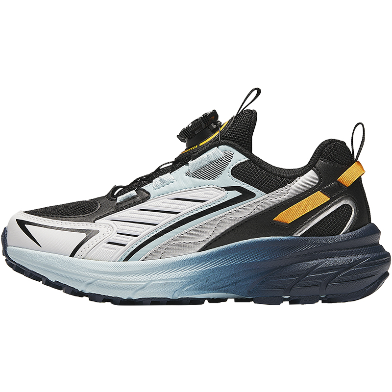 

Исследуй Дикую Природу Антискользящие Износостойкие Низкие Детские Беговые Кроссовки Antakids Черный Белый Голубой