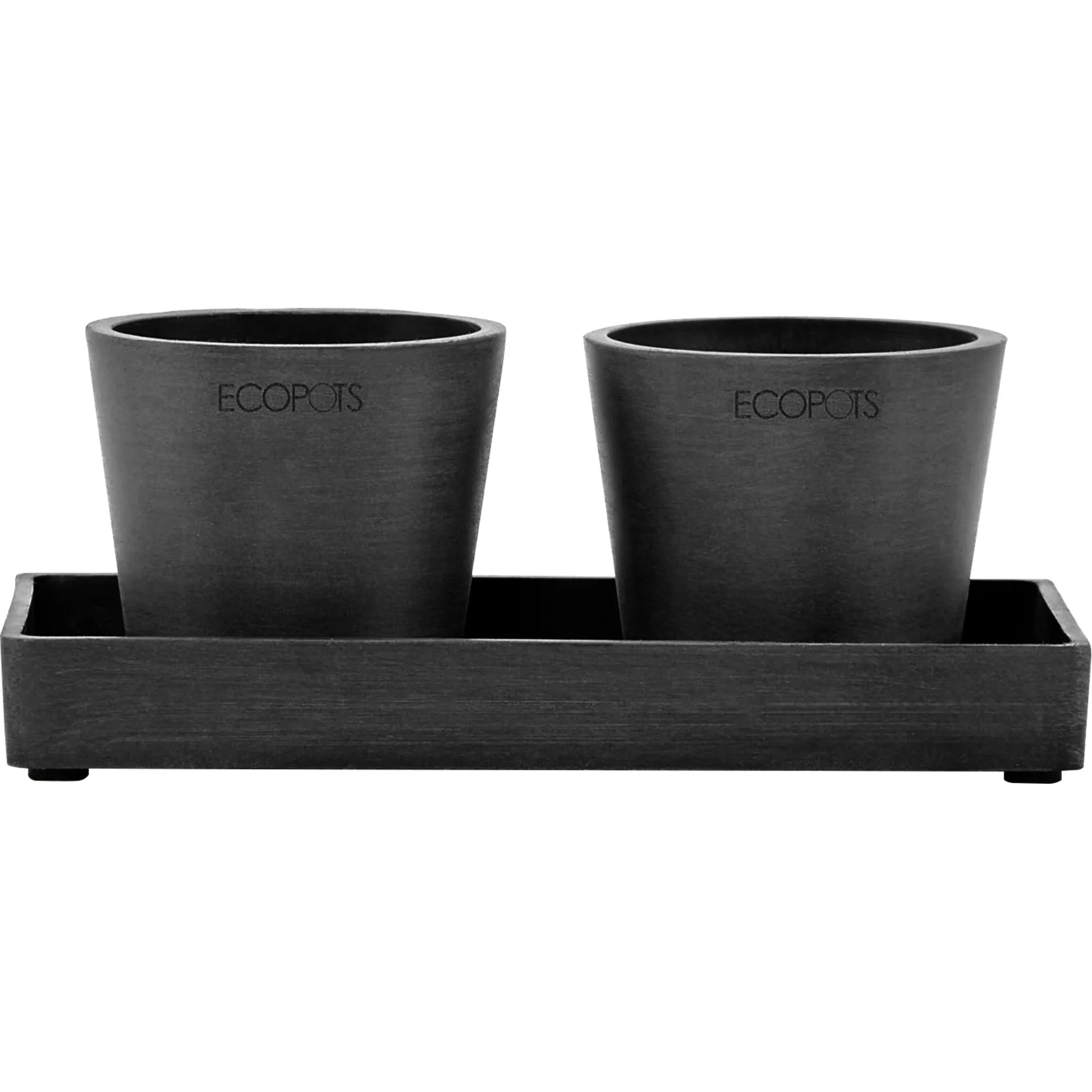 

Подставка для цветочных горшков ECOPOTS «DISPLAY PLATTER», для Ecopots Amsterdam, ШxГxВ: 10x10x2,5 см, темно-серый