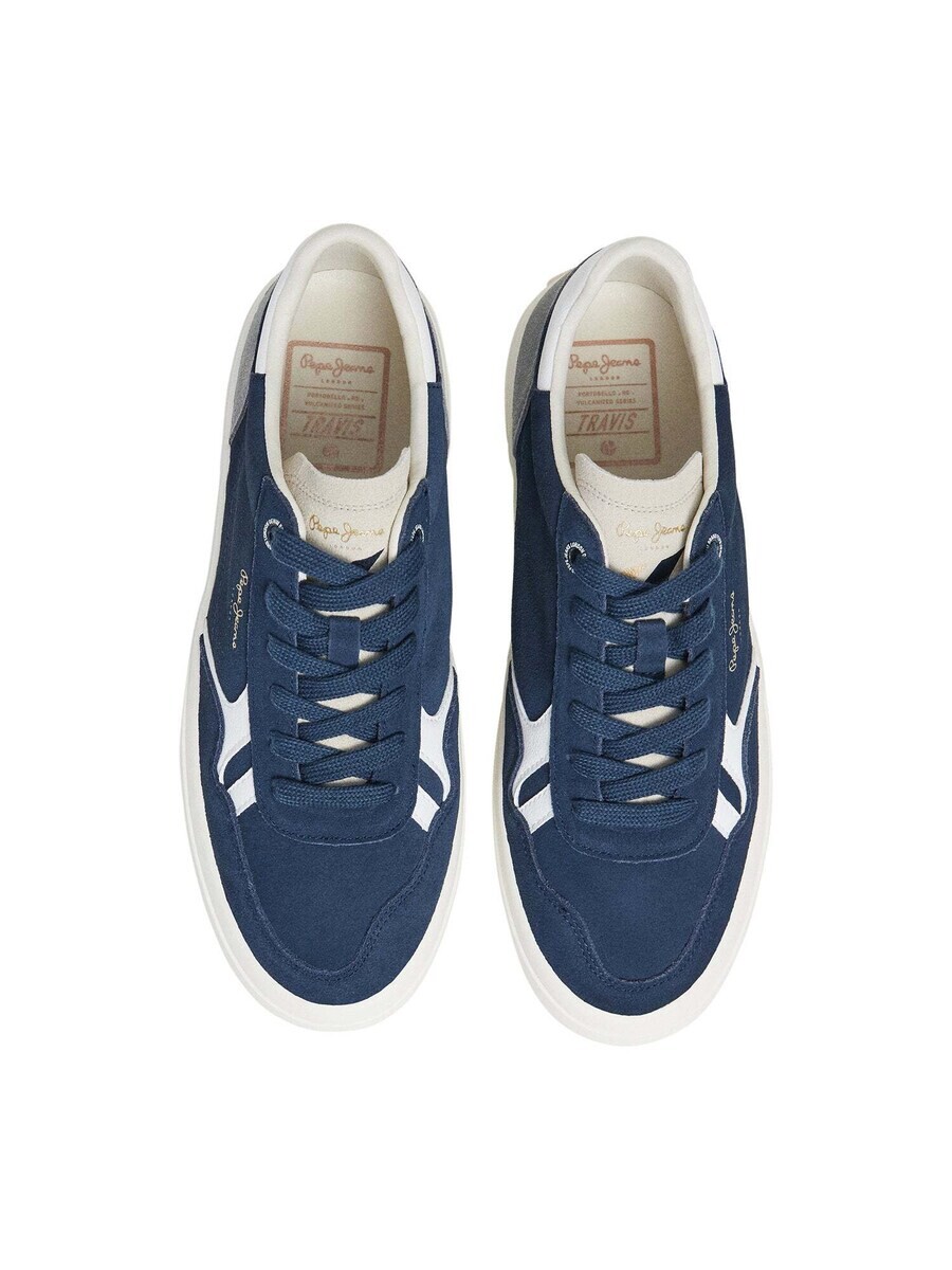 Повседневные кроссовки Pepe Jeans Sneakers TRAVIS FREE, морской синий — фото 2