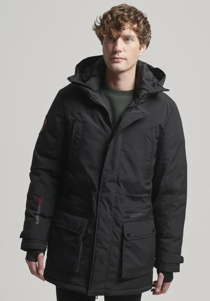 

Стеганая куртка Superdry "CITY PADDED PARKA JACKET", черный