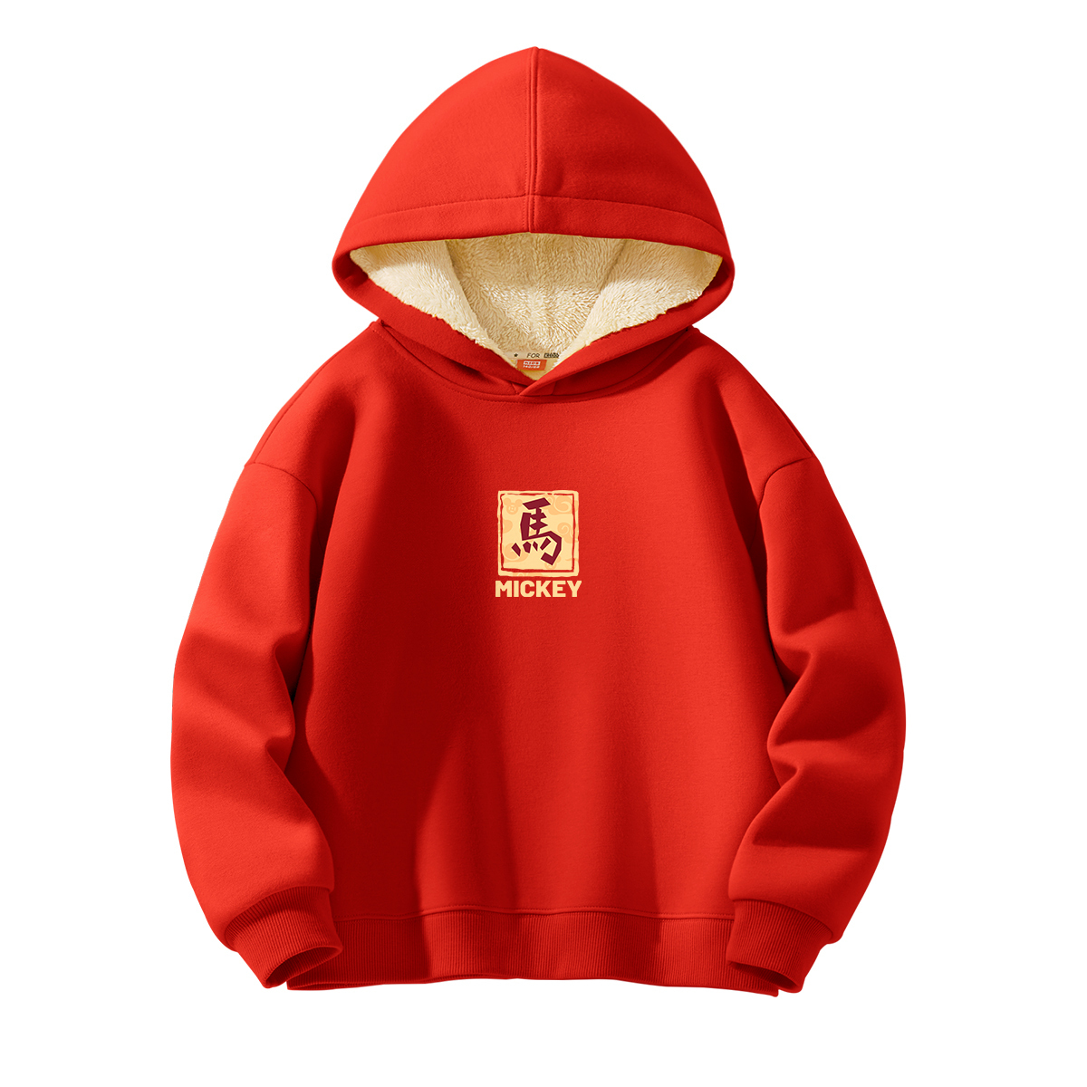 

Детский свитшот Disney, [thickened and fleece-lined]defuma brand k_medium красный