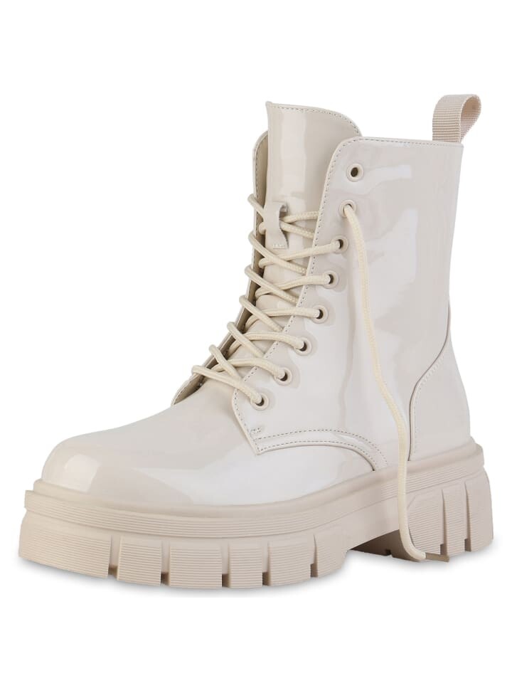 

Ботильоны VAN HILL Plateau Boots Gabriella, цвет beige beige lack