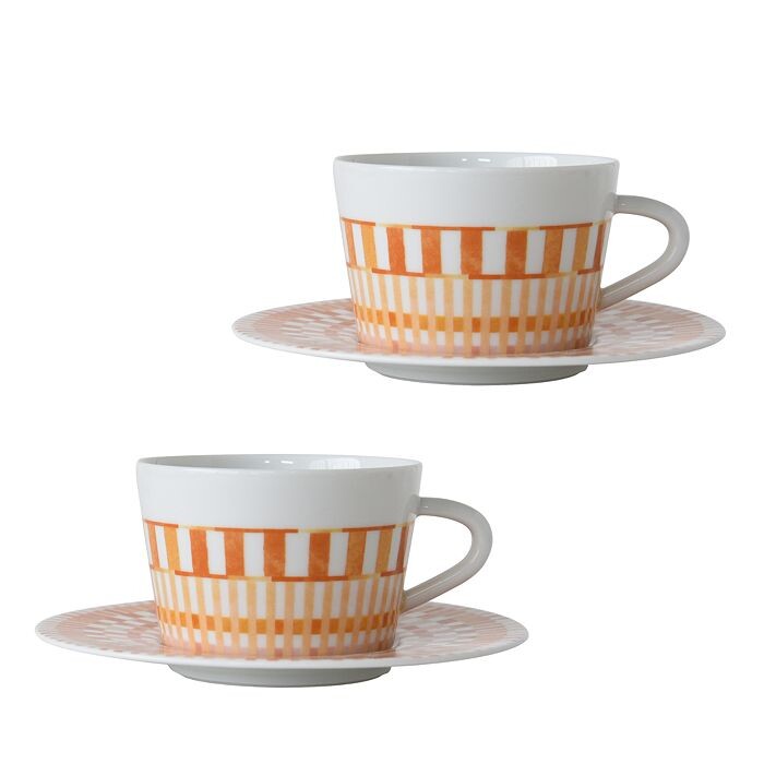 

Bernardaud Terra Rosa Чайная чашка с блюдцем, набор из 2 шт, мультиколор
