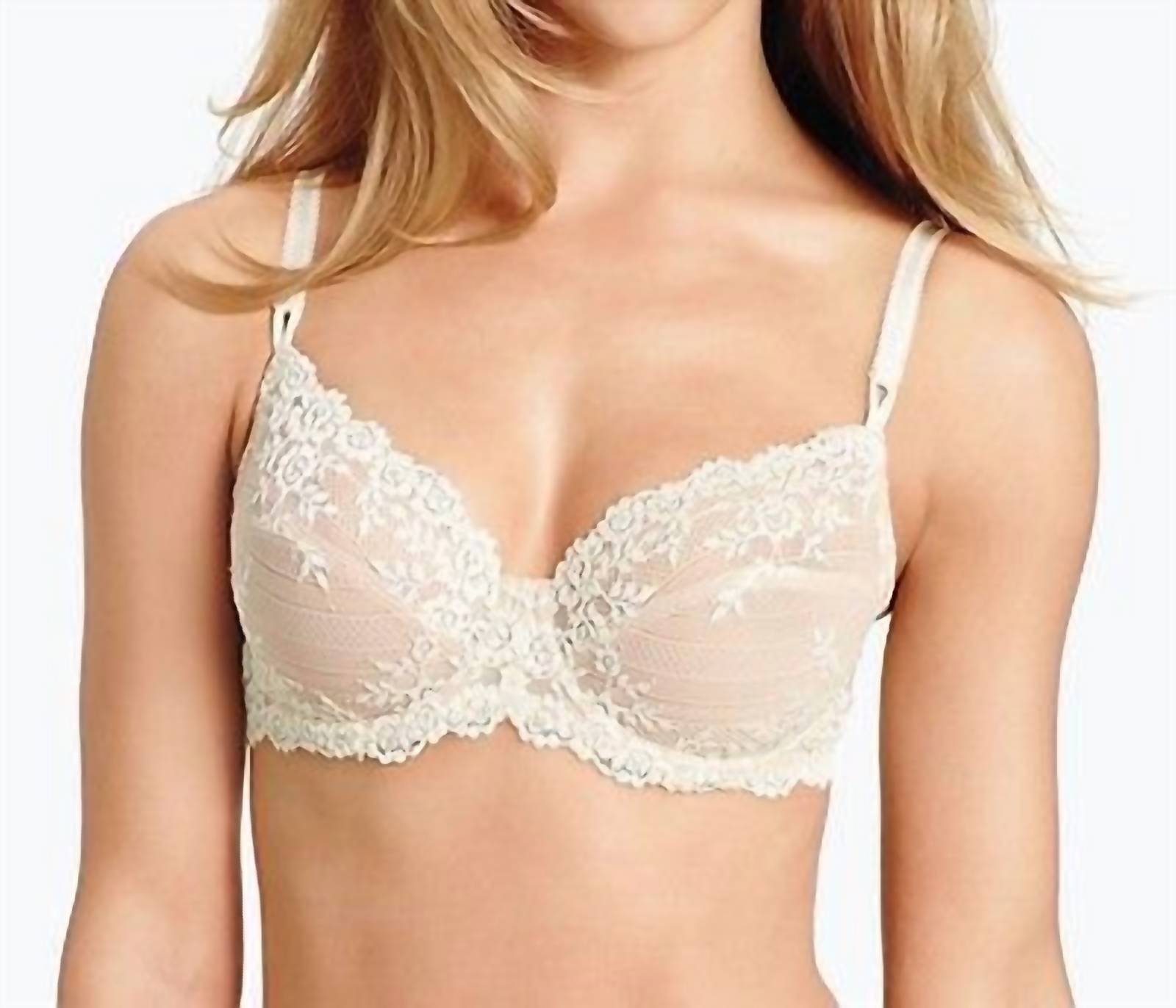 

Кружевной бюстгальтер Embrace на косточках в цвете Natural Nude Wacoal