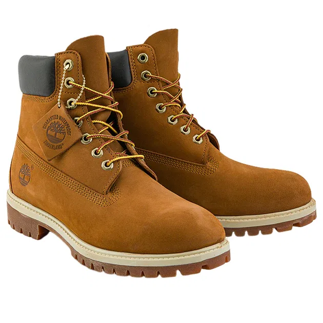 Водонепроницаемые ботинки Timberland Premium 6 дюймов, коричневый — фото 4