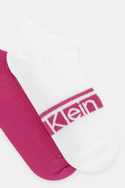 Носки-следы женские Calvin Klein, розовый — фото 2