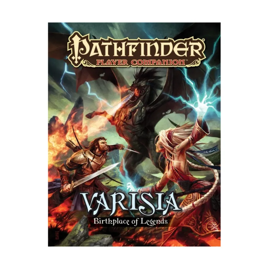 

Varisia - Birthplace of Legends, Pathfinder Roleplaying Game (1st Edition) - Player Companion - World Books, мягкая обложка