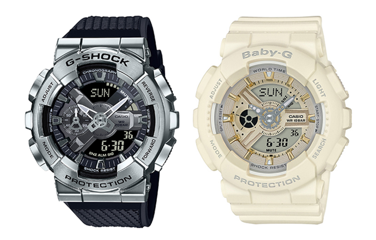 

CASIO Часы Unisex Pair Table Series Black Watch, Black Dial+White Dial (Matching Pairs)