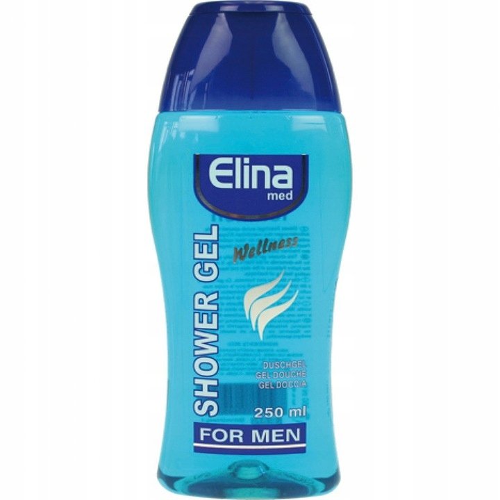 

Elina Wellness, Гель для душа, Гель для душа для МУЖЧИН, 250 мл
