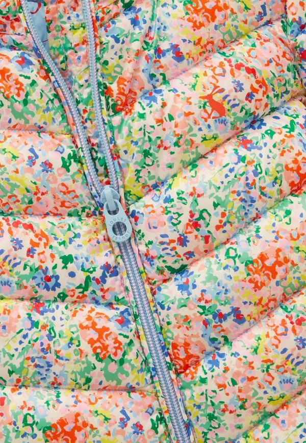 Куртка-Куртка стандартного кроя, водонепроницаемая, с капюшоном. зимняя куртка. Joules, Cream Ditsy — фото 2