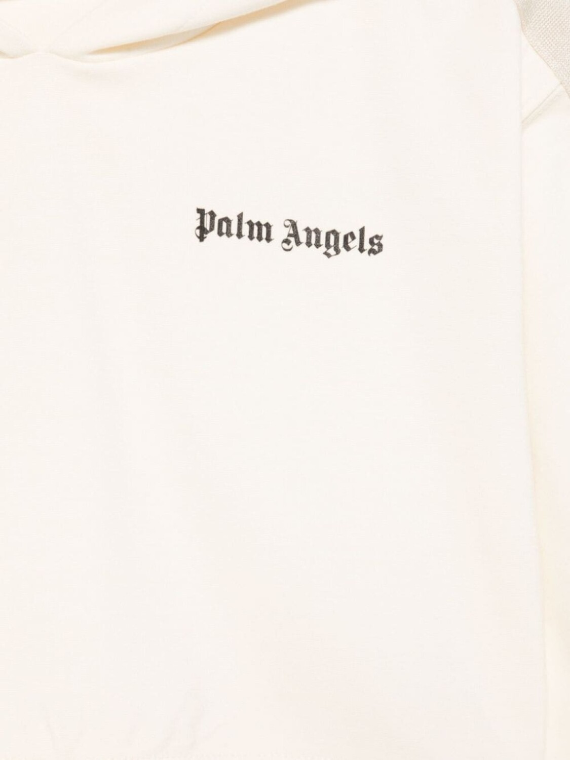 Palm Angels Kids толстовка с логотипом, нейтральный цвет — фото 3