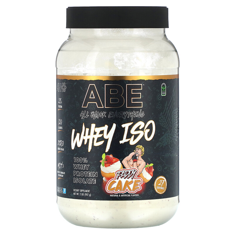 

ABE, Whey ISO, сывороточный протеин, рисовый торт, 907 г (2 фунта)
