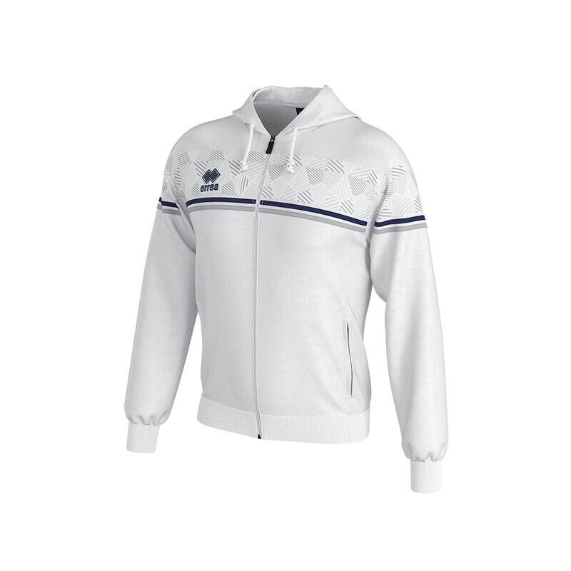 

Толстовка Errea, цвет weiss/weiss/navyblau