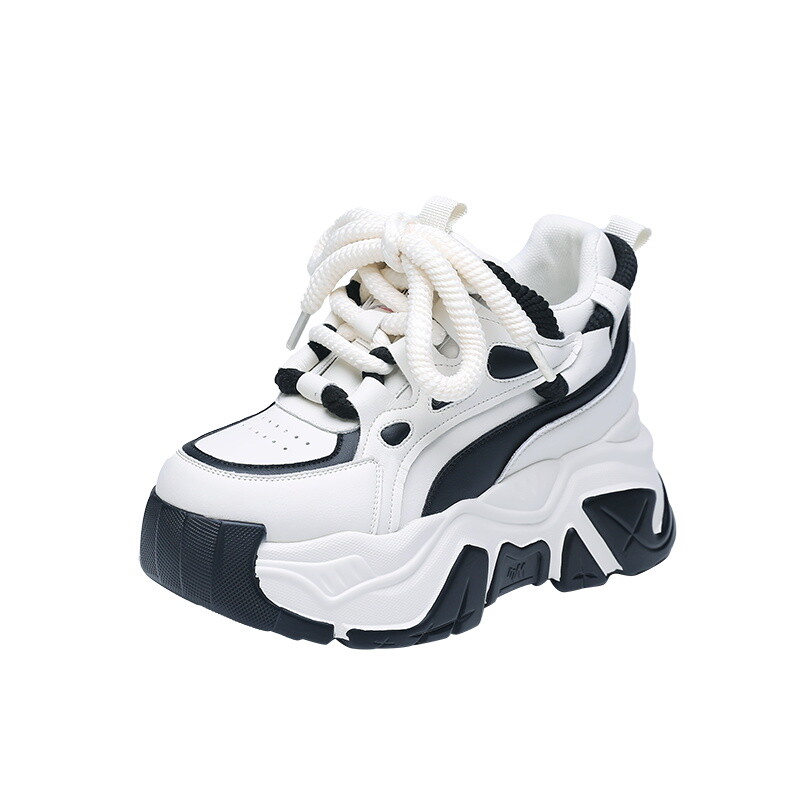 

Кроссовки NRDROFFICIAL Chunky Sneakers Women's Low-top, белый/черный