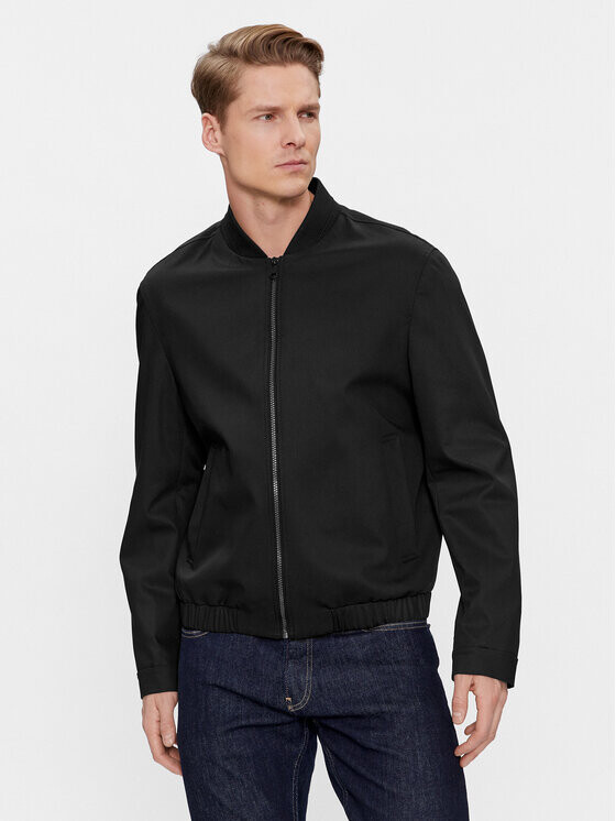 

Бомбер стандартного кроя Calvin Klein, черный
