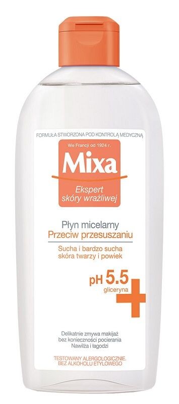 

Мицеллярная жидкость Mixa Przeciw Przesuszeniu, 400 мл