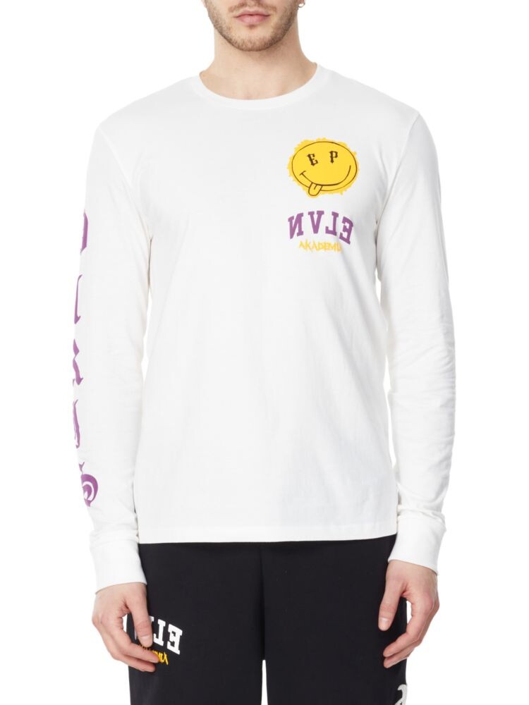 

Футболка с длинным рукавом и графическим рисунком Eleven Paris, цвет Off White