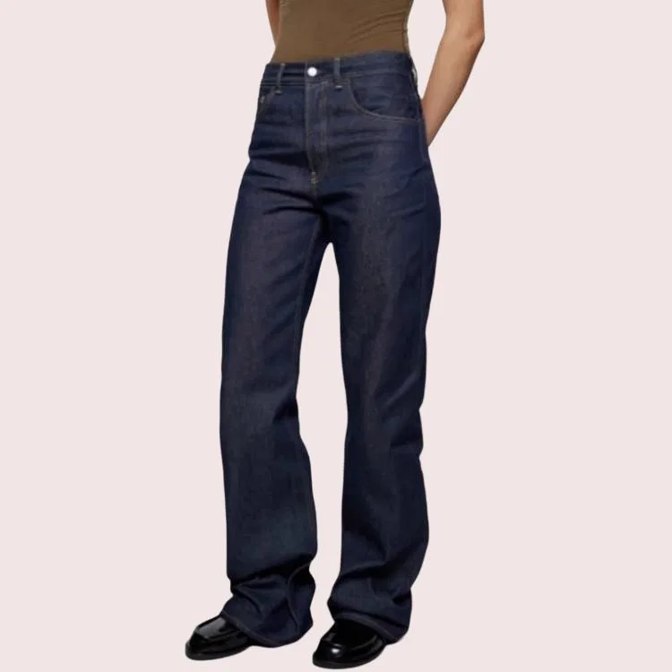 Джинсы женские Indigo Acne Studios — фото 4