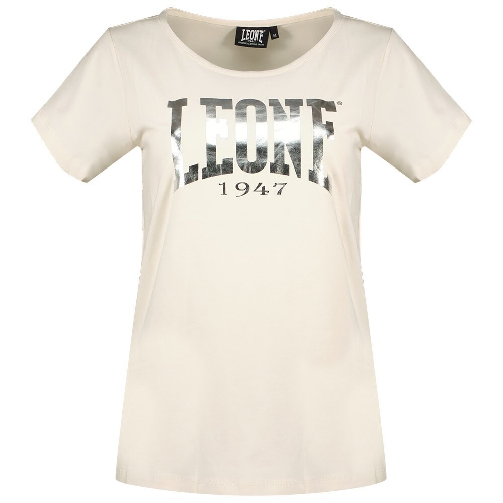 

Футболка с коротким рукавом Leone Apparel Big Logo Basic, бежевый