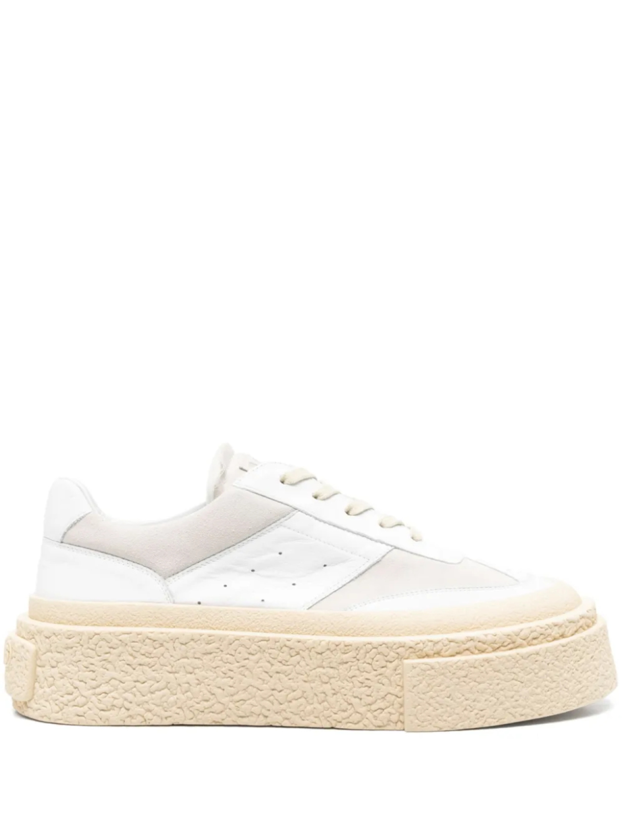 

MM6 Maison Margiela кожаные кроссовки, белый