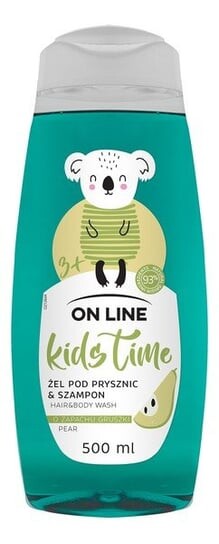 

В1 гель для душа и шампунь для детей Груша 500мл On Line Kids Time 2