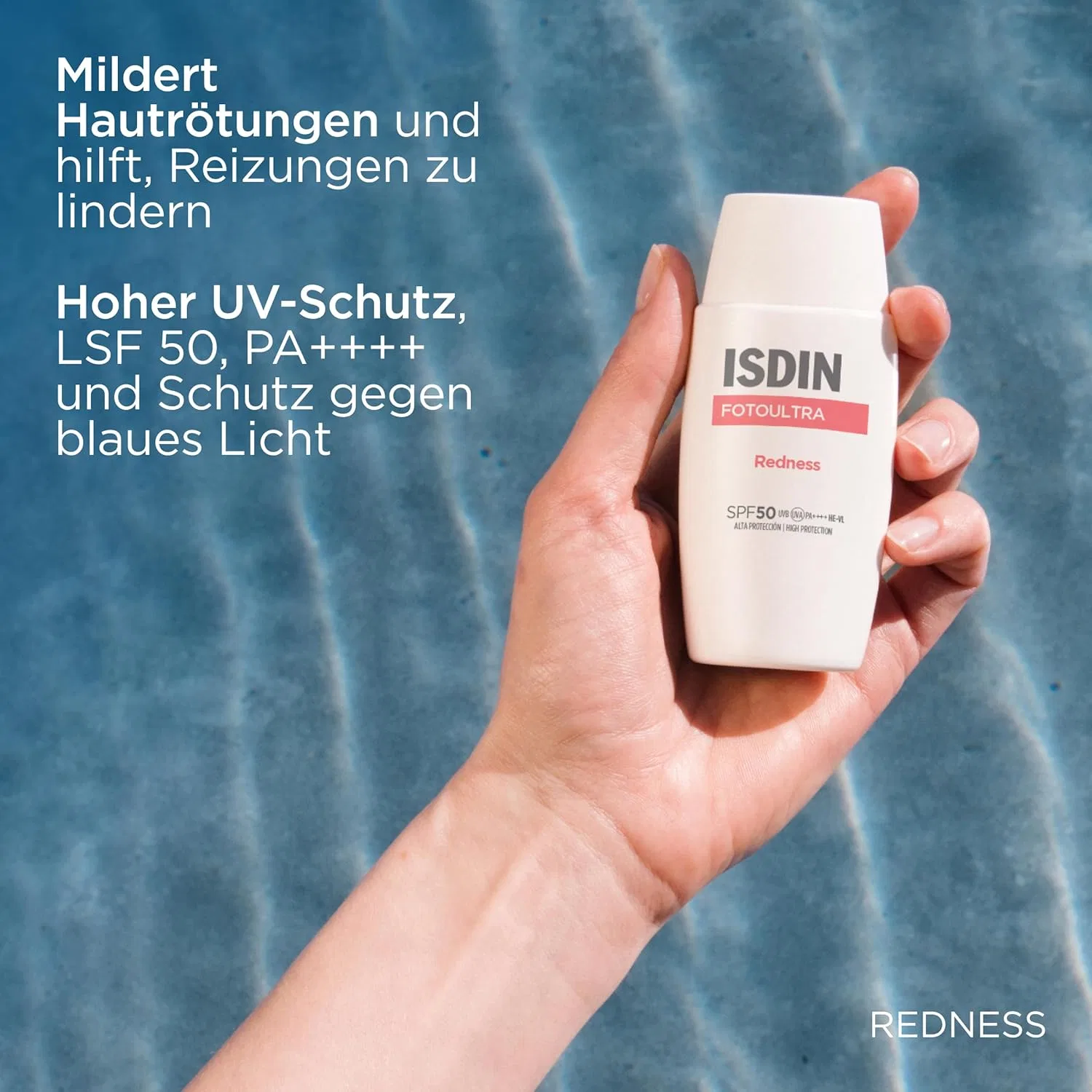 Солнцезащитный крем Isdin Fotoultra Redness SPF 50 для кожи, склонной к покраснениям Isdin — фото 4