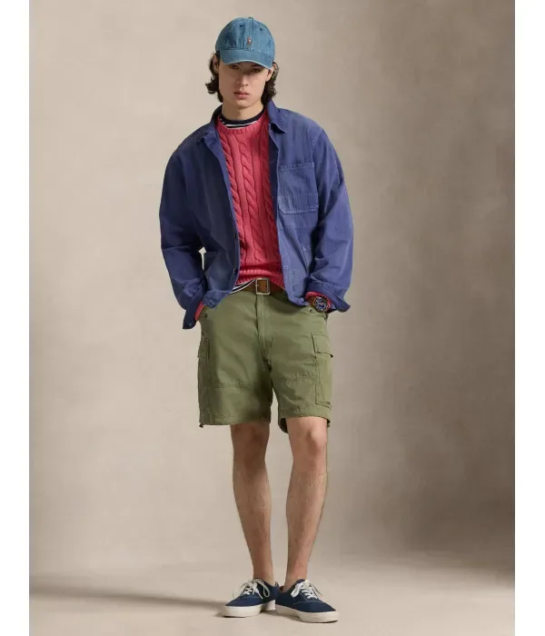 Свитер regular fit Polo Ralph Lauren, лососевый — фото 2