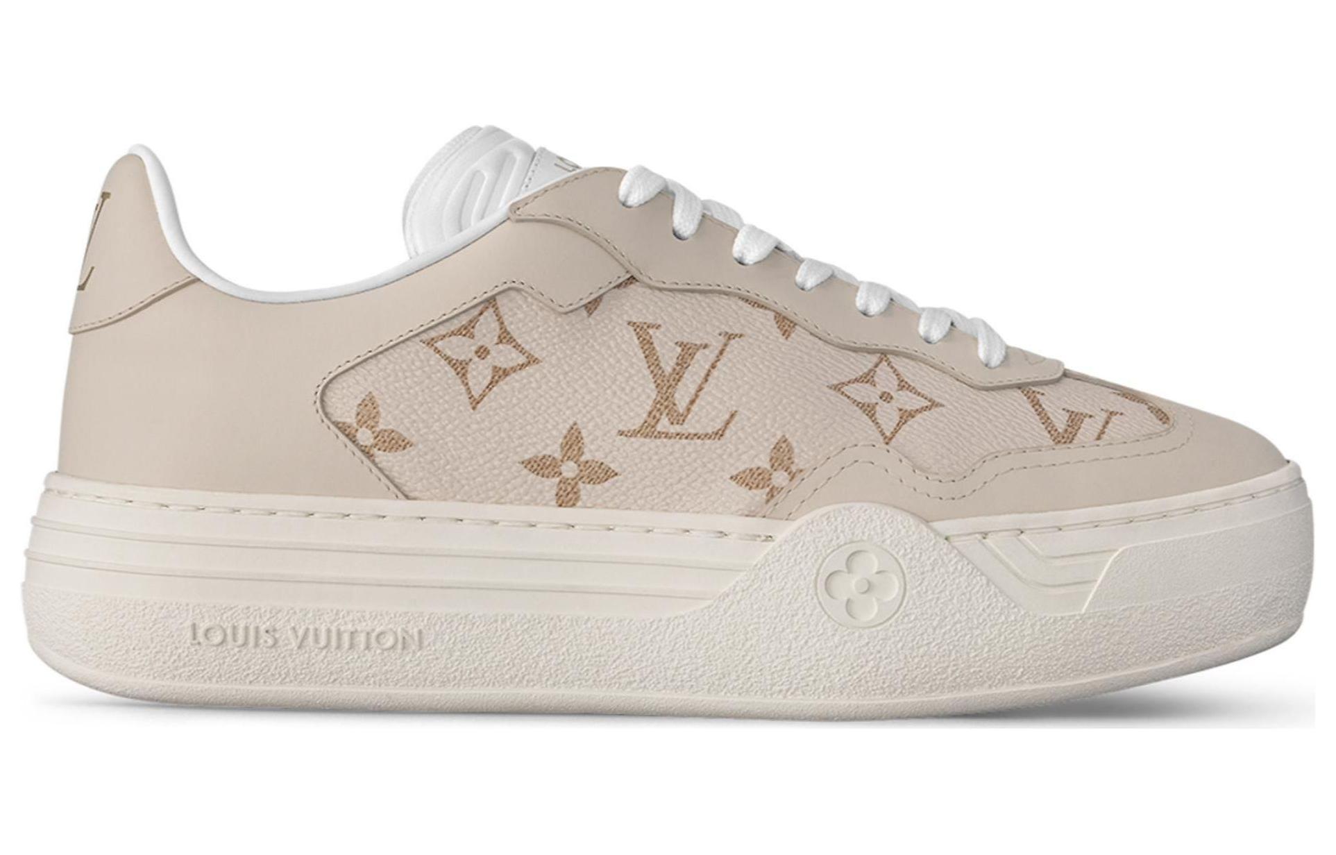 Женские скейтерские кеды Groovy Low Top светло-умбра LOUIS VUITTON — фото 3