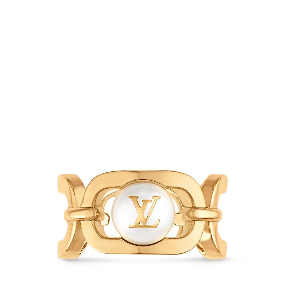 

Мое кольцо LV Chain Pearls Louis Vuitton, золотой