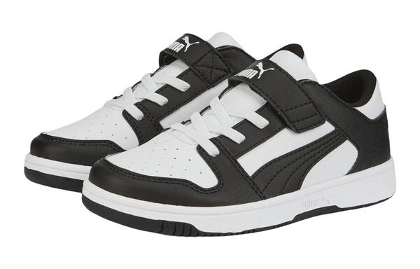 Кроссовки rebound lay-up lo v 'white black' Puma, черный — фото 3