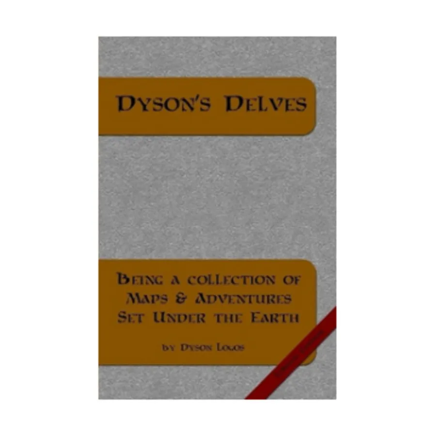 

Dyson's Delves I, Fantasy Roleplaying Supplements (Dyson's Dodecahedron), мягкая обложка