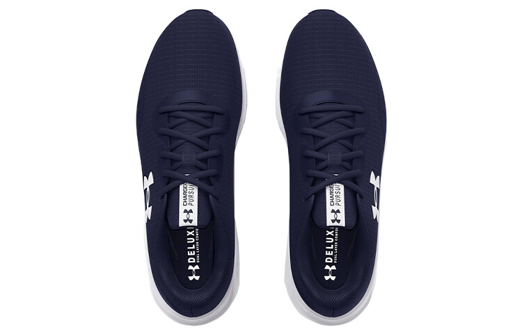 Кроссовки для бега Pursuit мужские с низким верхом синего цвета Under Armour — фото 4
