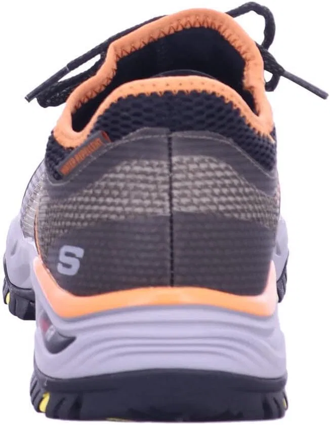 Мужские прогулочные кроссовки Skechers Dawson Mahone с фиксацией свода стопы, Olive Mesh — фото 4
